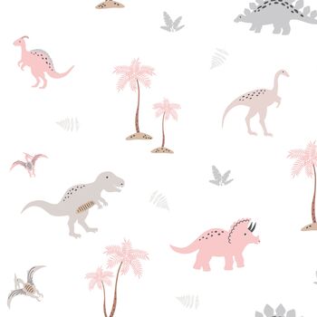 dinosaur fitted cot sheet