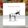 Neigh Bells Ring, Horse Lover Christmas Card, thumbnail 1 of 2