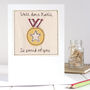 Personalised Gold Medal Congratulations Card, thumbnail 1 of 12