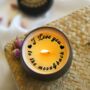 I Love You To The Moon And Back Secret Message Candle, thumbnail 1 of 4