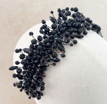 Black Crystal Headband, 4 of 10