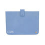 Personalised Blue Leather Stockholm Macbook Sleeve/Case, thumbnail 2 of 5