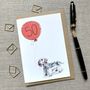 Personalised Cesky Terrier Birthday Card, thumbnail 2 of 4