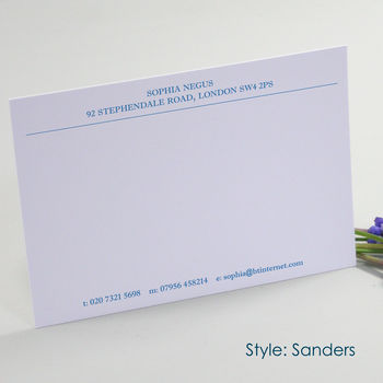 Personalised Classic Correspondence Cards, 3 of 12