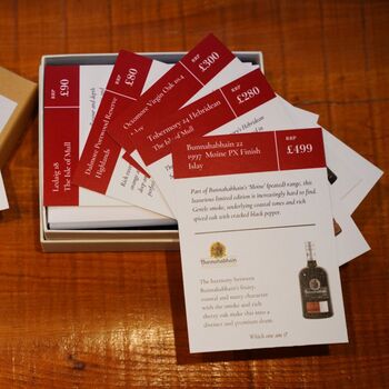 Luxury Single Malt Whisky Tasting Gift Set, 7 of 8