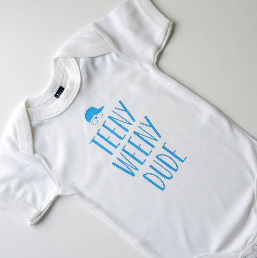 Personalised Father, Son And Baby Dude T Shirts By The Alphabet Gift Shop | notonthehighstreet.com