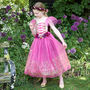 Girl's Amethyst Princess Dress Up Costume, thumbnail 1 of 4