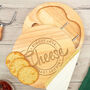 'I Bloody Love Cheese' Design Cheese Board Set, thumbnail 1 of 7