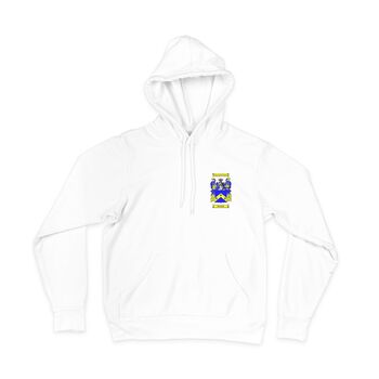 Personalised Hoodie With Small Coat Of Arms, 10 of 11