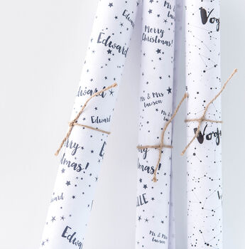 Personalised Christmas Constellation Wrapping Paper, 4 of 4