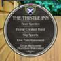 Thistle Inn Personalised Home Pub Sign Man Cave Sign, thumbnail 2 of 9