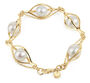 Couture Pearl Bracelet With 18ct Gold Vermeil, thumbnail 1 of 2