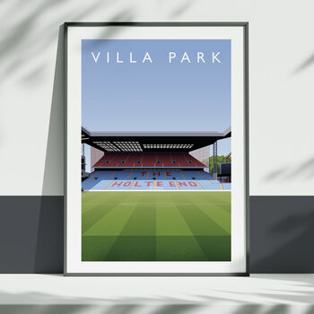 Aston Villa Villa Park Holte End Poster, 3 of 7