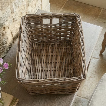 Rectangular Rattan Storage Baskets, 2 of 4