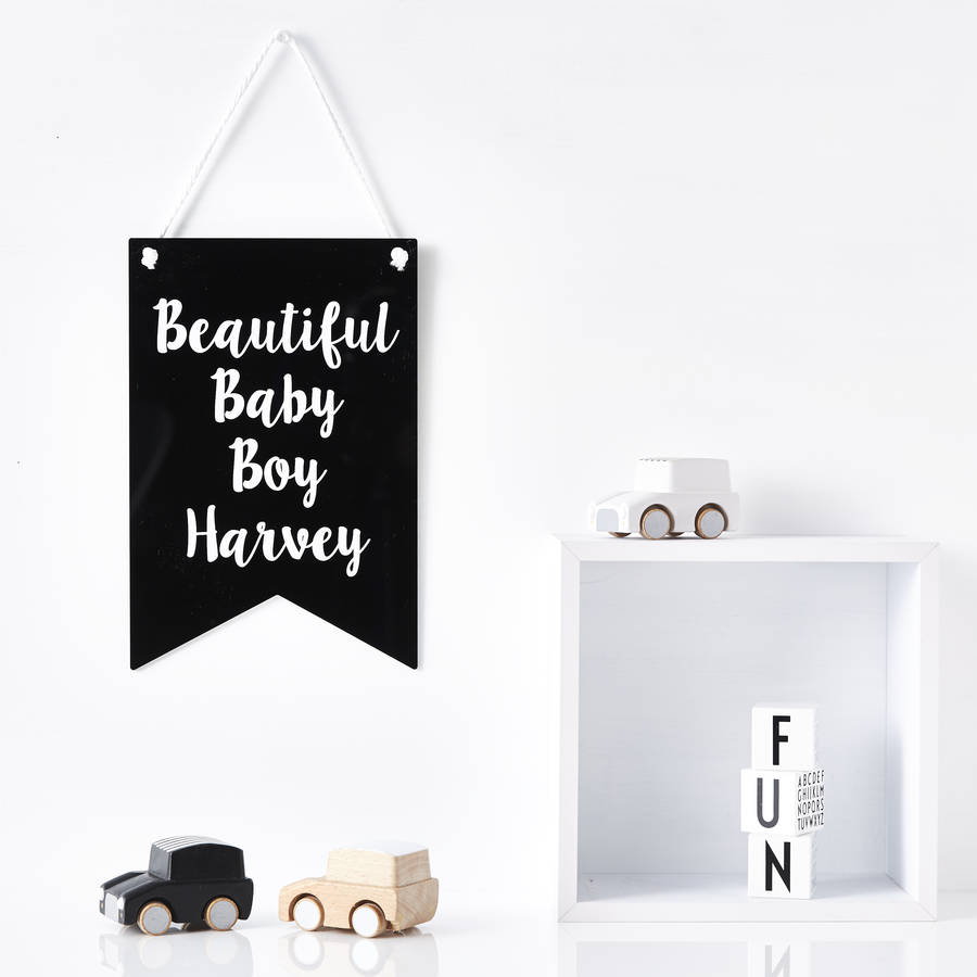 personalised new baby wall art by sophia victoria joy