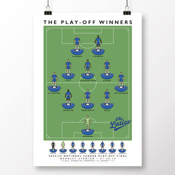 Oldham The Play Off Winners 2025 Poster, 2 of 6