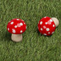 G Decor Forest Mushroom Salt And Pepper Shaker Set, thumbnail 1 of 7