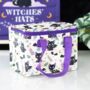 Cute And Creepy Cat Print Lunch Bag, thumbnail 1 of 4