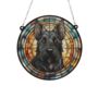 Scottish Terrier Stained Glass Effect Suncatcher, thumbnail 2 of 5