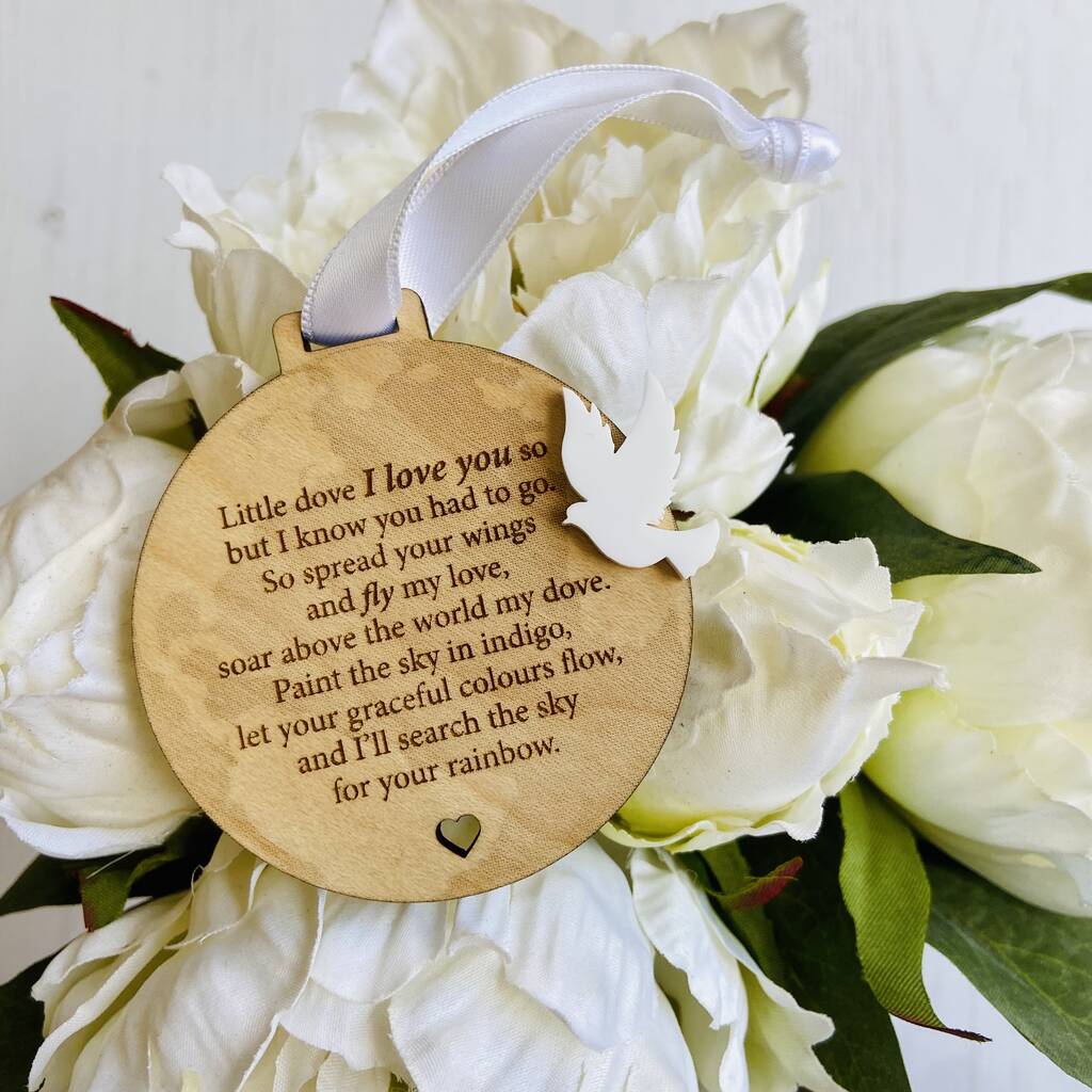 Baby Loss And Remembrance Keepsake Poem Little Dove By Design by Eleven