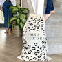 Personalised Leopard Print Laundry Bag, thumbnail 1 of 1