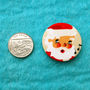 ''Santa Claus'' Christmas Stocking Filler Magnet, thumbnail 2 of 3