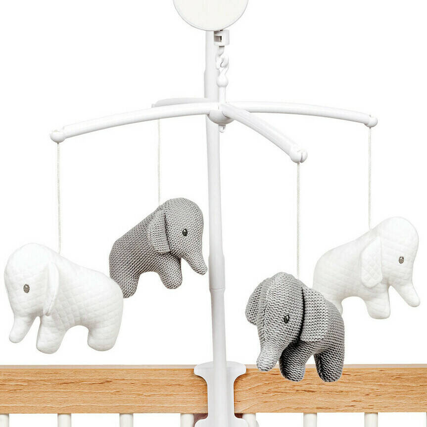 zoo animal cot mobile
