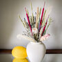 Dried Protea And Pink Typha Bouquet 'flamingo', thumbnail 2 of 9