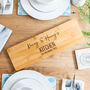 Personalised Kitchen Bamboo Serving Board, thumbnail 1 of 5