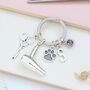 Dog Groomer Personalised Keyring Pet Grooming Gift, thumbnail 1 of 11