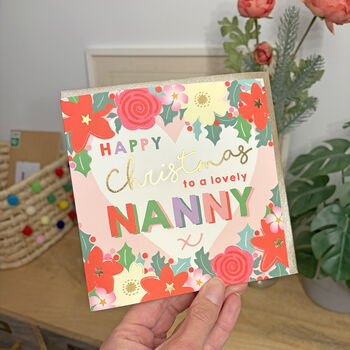 Celebration Christmas Nanny Card, 4 of 5