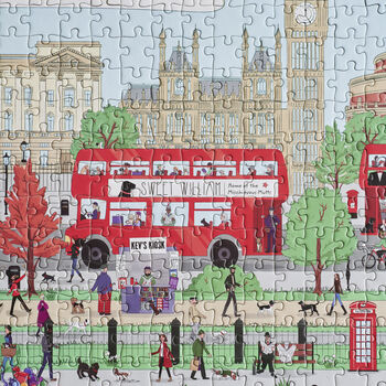 Dog Walkers Of London Jigsaw Puzzle, 4 of 12