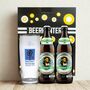 Augustiner Helles German Lager Beer Gift Set With Branded Glass, thumbnail 1 of 3