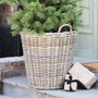 Extra Large Zinc Lined Rattan Planter, thumbnail 5 of 5