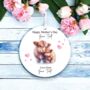Personalised Mother's Day Highland Cow Decoration, thumbnail 2 of 2