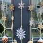 Scandi Alpine Christmas Hanging Wreath, thumbnail 2 of 3