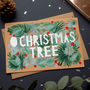 Metallic Floral Papercut Christmas Card Five Pack, thumbnail 2 of 6