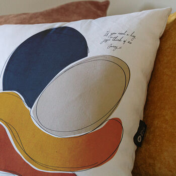 Personalised Abstract Hug Cushion, 2 of 4