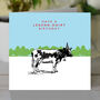 Have A Legend Dairy Birthday Pun Card, thumbnail 1 of 2