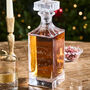 Christmas Spirit Personalised Decanter Gift, thumbnail 1 of 4