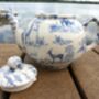 Two Cup Teapot In Blue Safari Design, thumbnail 11 of 12