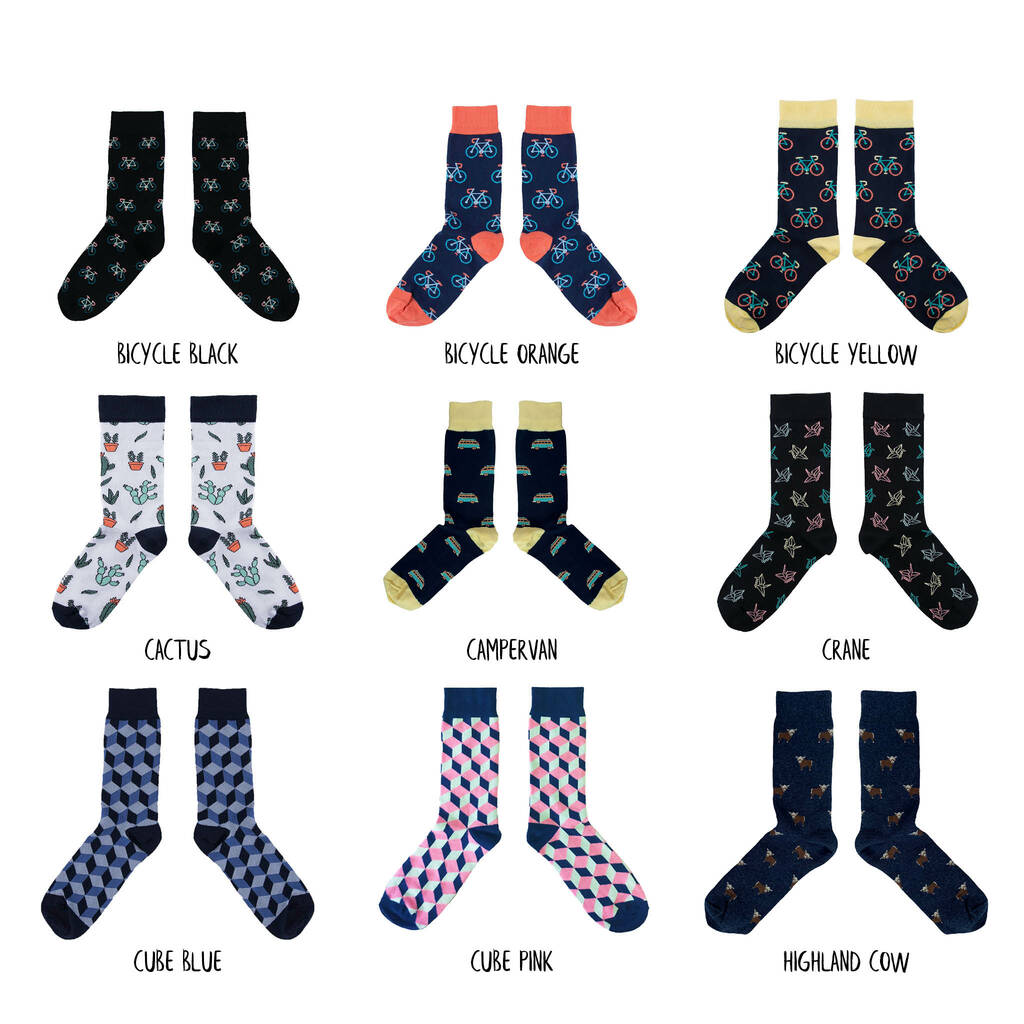 Build Your Own Sock Box Gift For Men By MAiK | notonthehighstreet.com