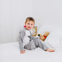 Personalised Star Grey Pyjamas, thumbnail 3 of 5