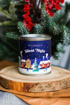 Silent Night Soy Wax Candle, 5 of 7