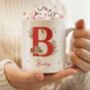 Personalised Christmas Letter Mug, thumbnail 2 of 5