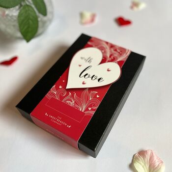 'With Love' Afternoon Tea For Two Valentine's Gift, 5 of 7
