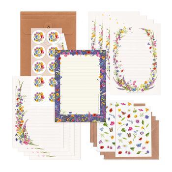 Wildflower Floral Writing Set, 2 of 5