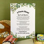 Personalised Wedding Gift Poem Print, thumbnail 6 of 9