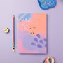Leo Star Sign A5 Lined Luxury Notebook, thumbnail 1 of 6