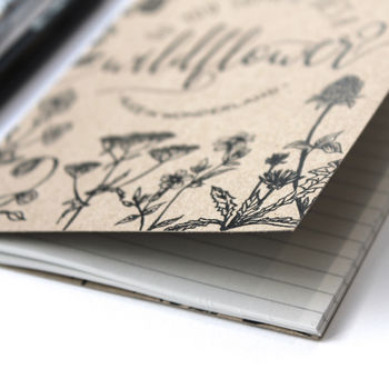 Alice In Wonderland 'Wildflower' Notebook, 3 of 5